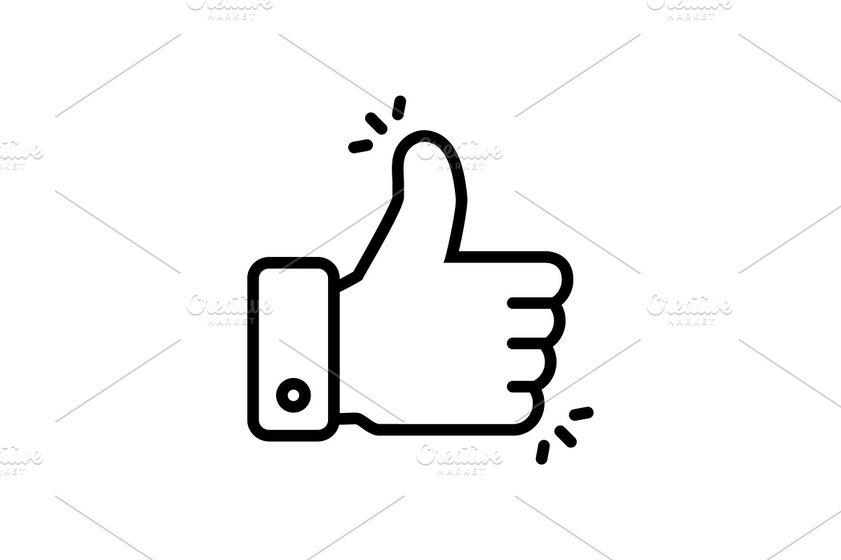 Like button icon, an Icon by Creative priyanka | Creative Market