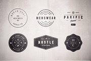 Vintage Logo Set:  Volume Two, a Branding & Logo Template by Hustle Supply Co. (Thumbnail 3 of 5)