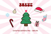 Retro Christmas - Duo Font, a Script Font by AnningArts (Thumbnail 7 of 9)