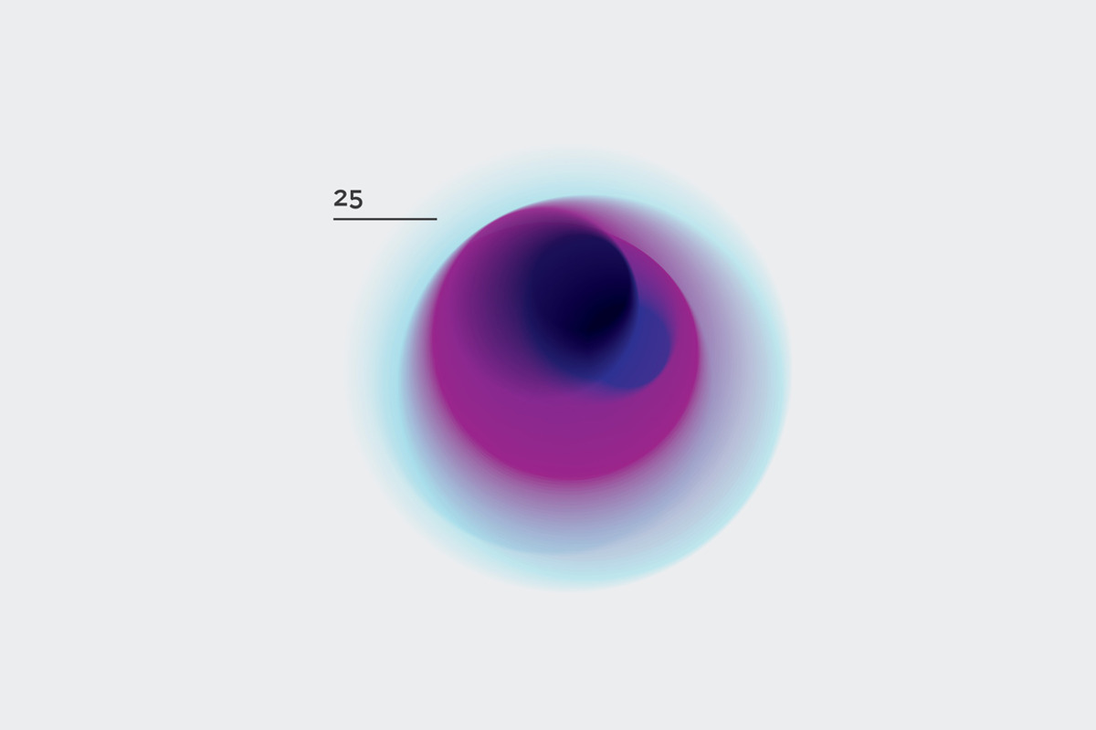 Vibrant gradient blurs, a Texture Graphic by Polar Vectors (Photo 9 of 11)