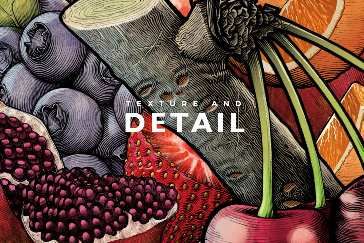 Fruits and Flowers Pack, an Illustration by Rafael (Photo 4 of 6)