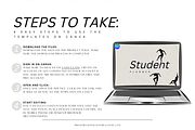 Minimalist Student Planner, a Templates & Theme by Bright Beginnings Store (Thumbnail 5 of 5)
