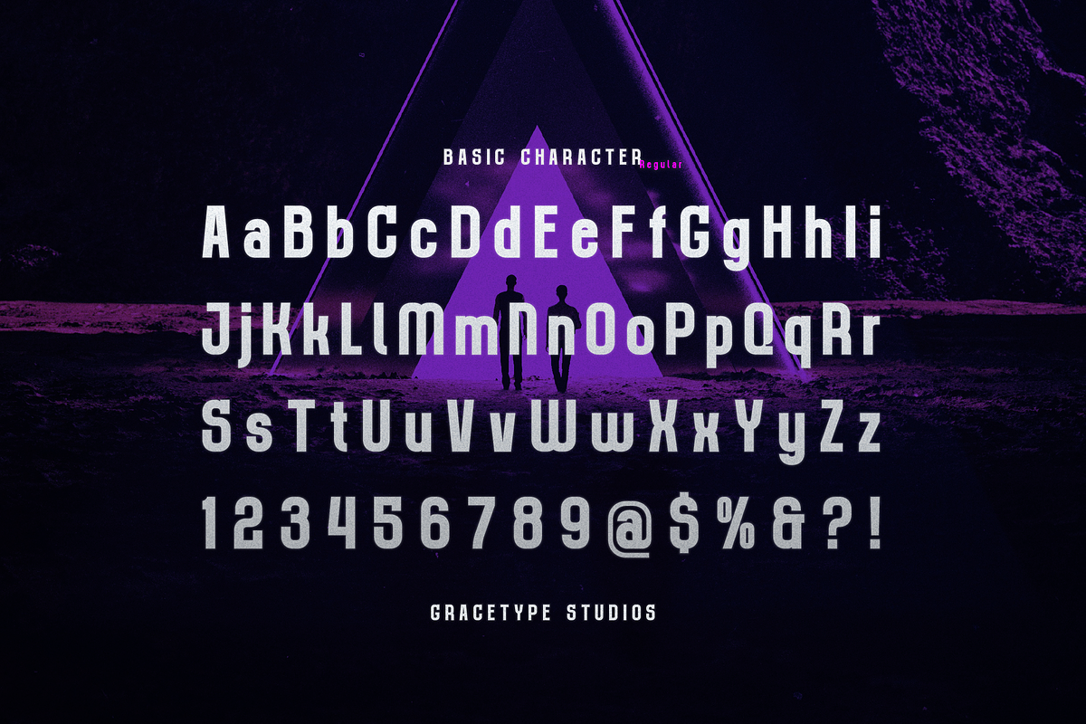 Deitaro | Futuristic Display Sans, a Sans Serif Font by gracetype_studio (Photo 11 of 12)
