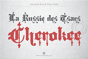 Archive Black Title Text, a Blackletter Font by Archive Type Fonts (Thumbnail 2 of 3)
