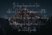 Nightday | Script Font, a Handwritten Font by Scratchones (Thumbnail 6 of 8)
