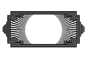 Art Deco Frame SVG Bundle, an Illustration by Creativeshirt (Thumbnail 29 of 31)
