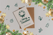 Christmas Hand Drawn Vector Set, an Object Illustration by Blazing Sun Creative (Thumbnail 4 of 12)