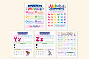 Alphabet Writing Workbook, a Stationery Template by Shumaya (Thumbnail 4 of 5)