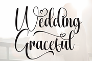 Wedding Graceful | Script Font, a Handwritten Font by Scratchones (Thumbnail 1 of 9)