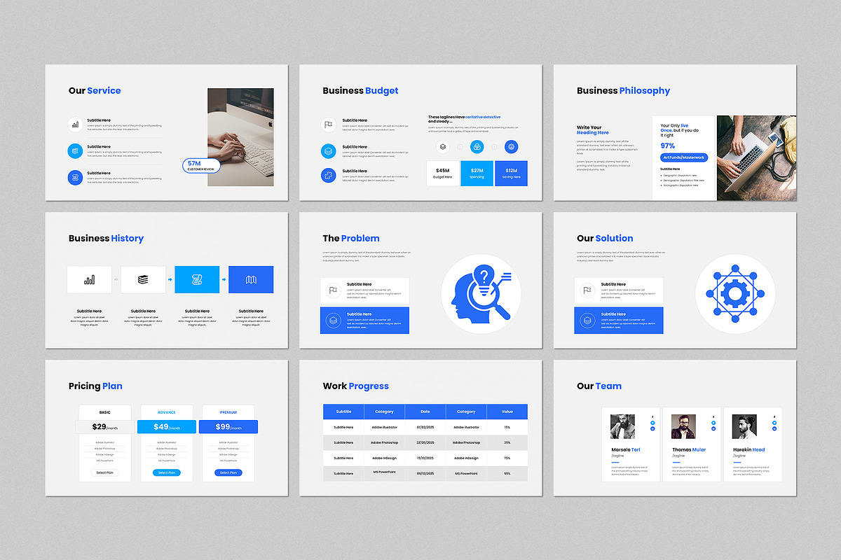 Business Plan Presentation Template, a Presentation Template by CreativeSlides (Photo 3 of 5)