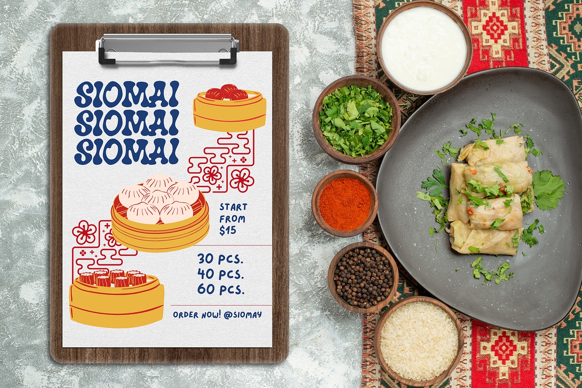 Food Imaji - Coffee Shop Logo Font, a Handwritten Font by Illushvara Design (Photo 6 of 10)