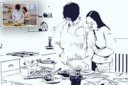 Pencil Sketch - Photo Effect, a Layer Style Add-On by Vatdesign (Thumbnail 2 of 5)