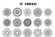 Mandala Bundle, a Decorative Illustration by Elinorka (Thumbnail 3 of 7)