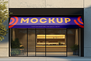 Storefront Awning Mockup Set, a Mockup by dpi (Thumbnail 5 of 9)