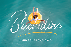 Baskuline Hand Brush Typeface