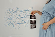 Baby Arrival Lettering, an Object Graphic by Type and Graphics Studio (Thumbnail 7 of 16)