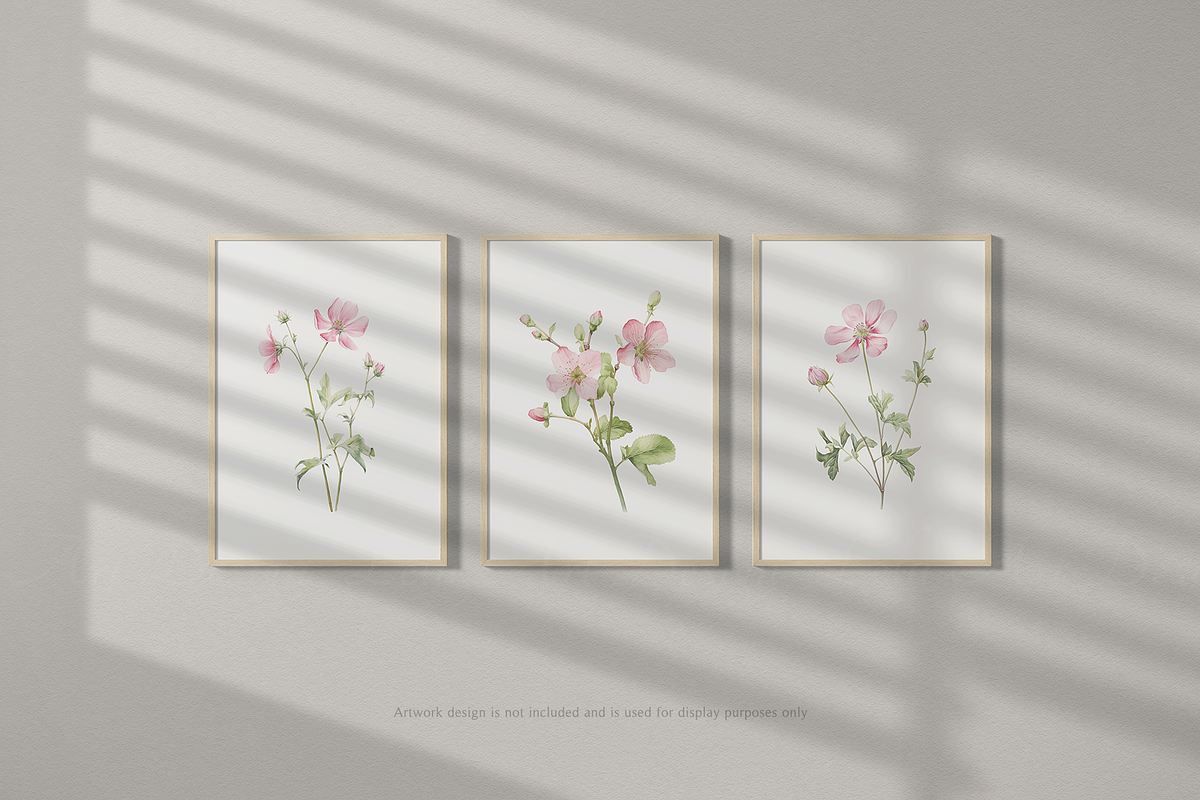 A4 Portrait Frame Mockup Bundle, a Household Mockup by Lelu Art Design (Photo 5 of 11)