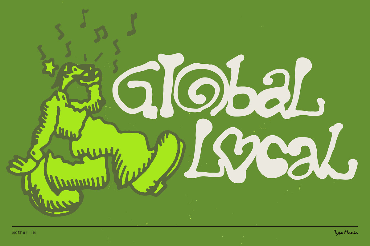 Mother TM – Hand-grown Dynamic Font, a Handwritten Font by Type Mania (Photo 3 of 10)