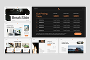 Real Estate Google Slides, a Presentation Template by YossyOneStd (Thumbnail 4 of 6)