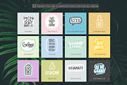 Zero waste & Eco living Pack, an Illustration by Nina's Illustration Shop (Thumbnail 4 of 8)