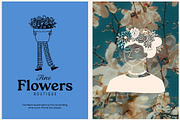 Flower People vector illustrations, a Person Illustration by dicreate (Thumbnail 2 of 14)
