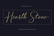 Hearth Stone, a Script Font by mightype (Thumbnail 1 of 5)