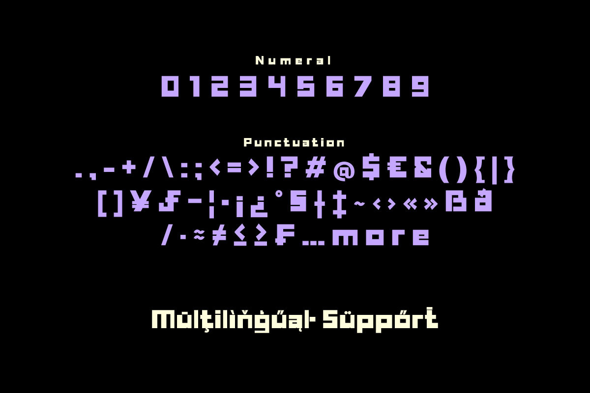 Flasty - Futuristic Font, a Sans Serif Font by twinstd (Photo 9 of 10)