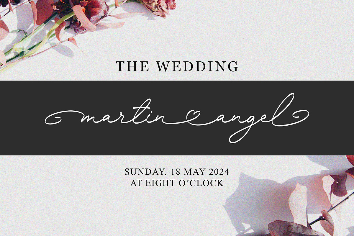 DaistoneyHarlond - Swash Calligraphy, a Script Font by Myn Type (Photo 7 of 13)