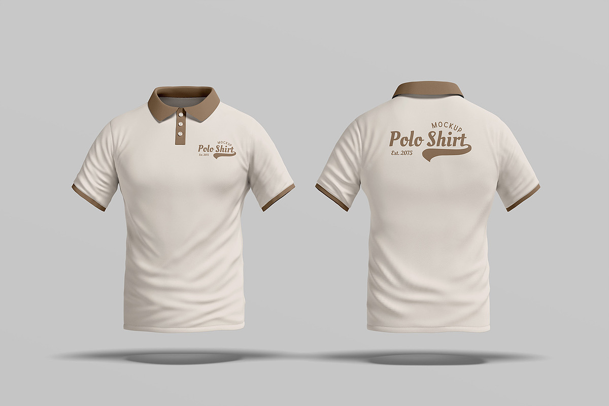 Polo Shirt Mockup, a Shirt Mockup by graphicsecond (Photo 4 of 6)