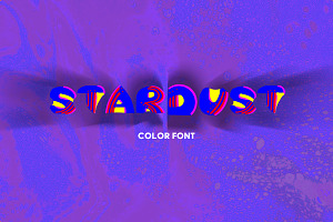 Stardust Color Font