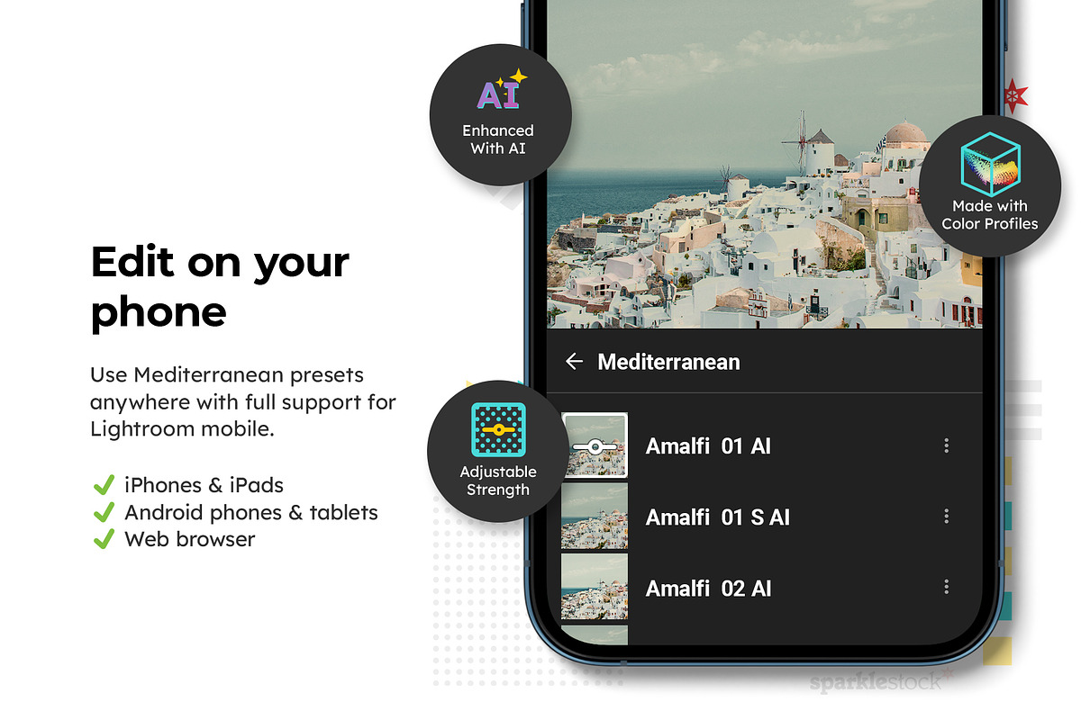 20 Mediterranean Lightroom Presets, a Preset Add-On by SparkleStock (Photo 13 of 16)