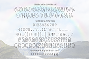 Rainbow | Script Font, a Handwritten Font by Scratchones (Thumbnail 7 of 8)