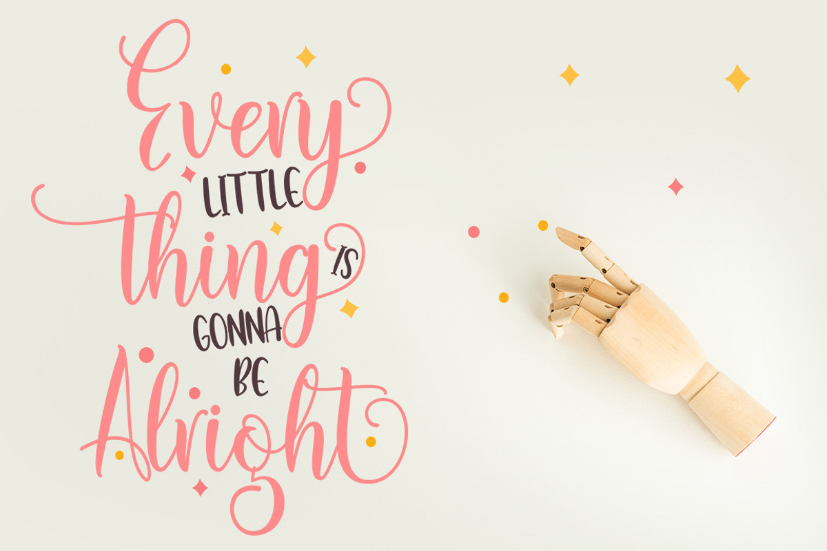 Pinky Love, a Script Font by Soft Creative (Photo 2 of 10)