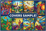 200 Christian Coloring Pages, a Seasonal Illustration by BrightMart (Thumbnail 3 of 3)
