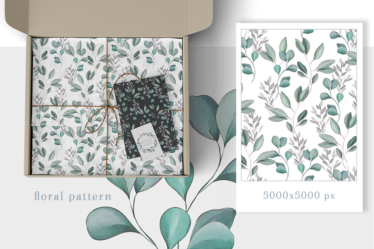 Lovely Garden. Pattern collection, a Pattern Graphic by DamriNa art (Photo 3 of 11)