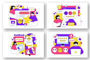 10 Customer Feedback Illustration, an Object Illustration by denayunebgt (Thumbnail 2 of 4)