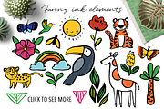 Tropical ink design creator, an Object Graphic by Beauty Drops (Thumbnail 2 of 7)