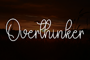 Overthinking Moment, a Handwritten Font by InermediaSTUDIO (Thumbnail 8 of 8)