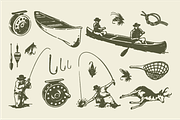 Fishing & Hunting Bundle by Shaka, an Illustration by SHAKA (Thumbnail 3 of 4)