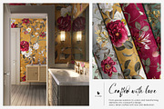 Seamless Floral Patterns And Motifs, a Pattern Graphic by LEAFure (Thumbnail 3 of 10)