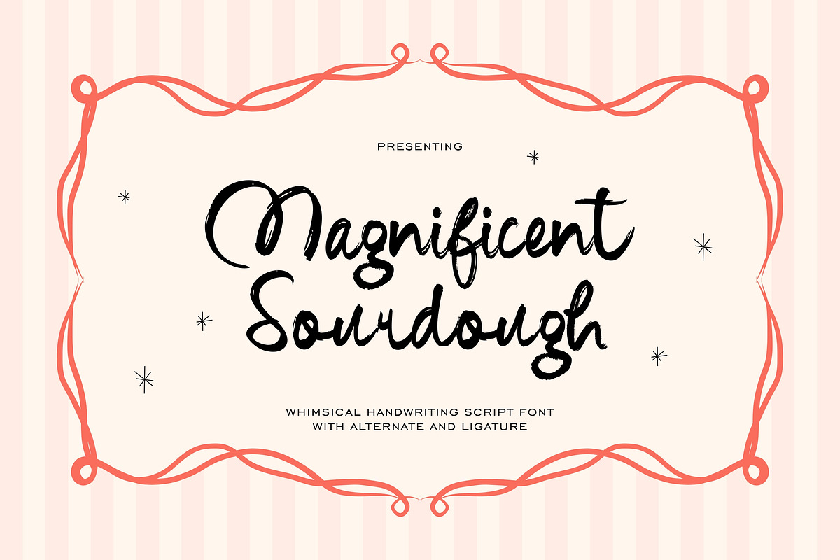 Magnificent Handwriting Script Font, a Script Font by Imoodev (Photo 1 of 6)