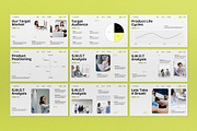 White Yellow Sales Strategy Plan PPT, a Presentation Template by graphicook (Thumbnail 3 of 5)