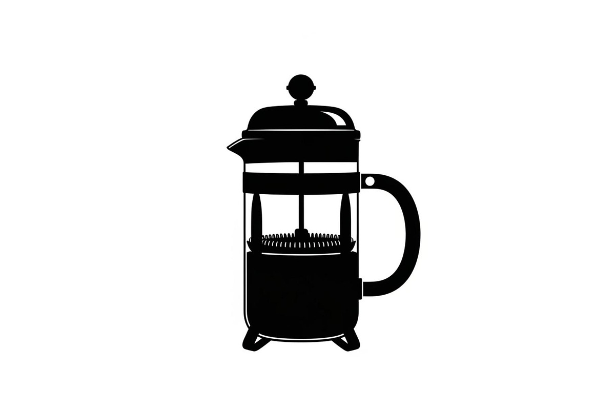 French Press Coffee Silhouettes, a Graphic by hafijul (Photo 8 of 14)