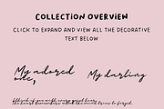 52+ Romantic Decorative Text Designs, an Object Graphic by The Journey Atelier (Thumbnail 5 of 17)