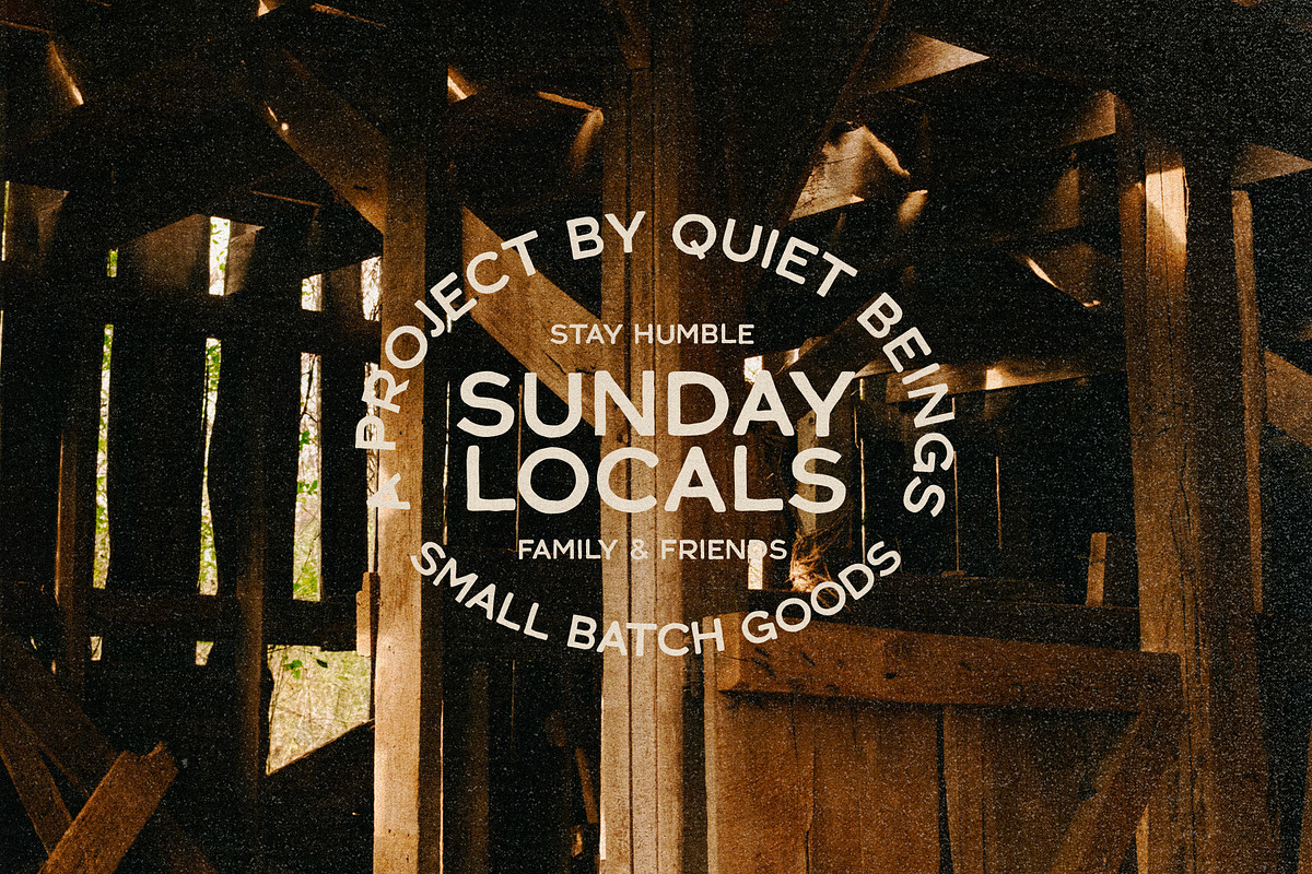 Go Forth - Vintage Sans-Serif Font, a Handwritten Font by Quiet Beings Design Studi (Photo 5 of 9)