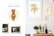 Garden Florals Botanical Set, an Illustration by White Lane Studio (Thumbnail 5 of 9)