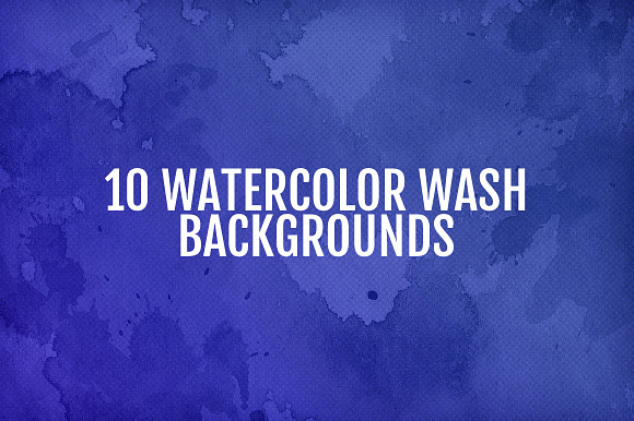 Watercolor Wash Backgrounds preview 6
