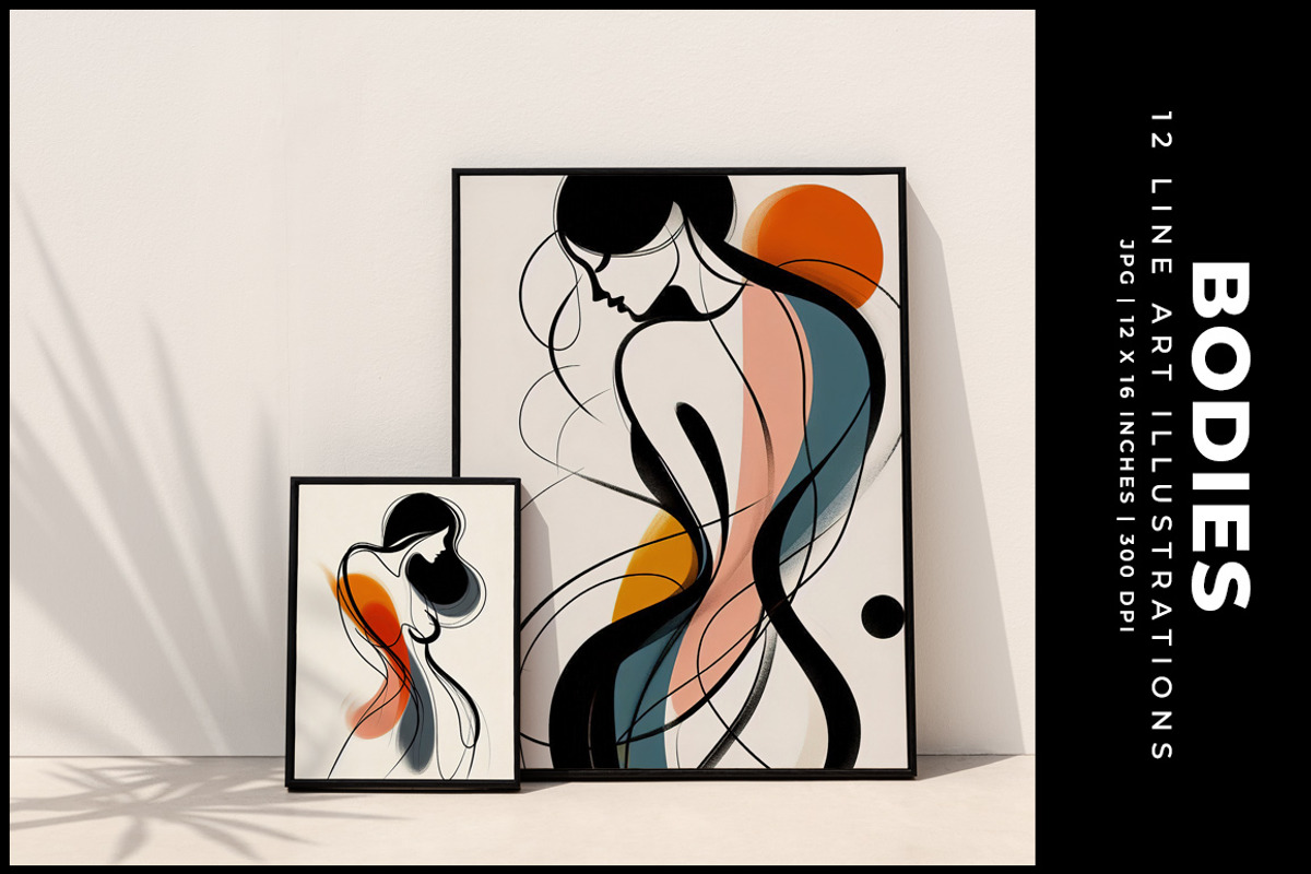 Bodies, a Decorative Illustration by Digital Art Creations (Photo 4 of 7)
