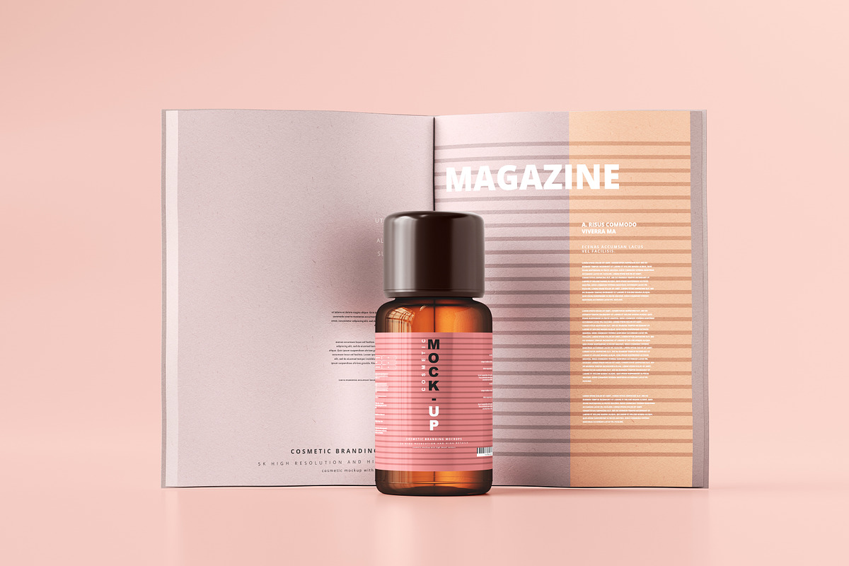 250+ Cosmetic Branding Mockup Bundle, a Cups & Container Mockup by pmvch (Photo 155 of 273)
