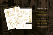 Art Nouveau Backgrounds and Frames, a Decorative Illustration by Wingsart Studio (Thumbnail 7 of 8)